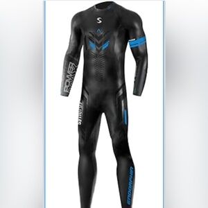 Triathlon Wetsuit Men Endorphin Full Sleeve Neoprene for Open Water Swimming L2